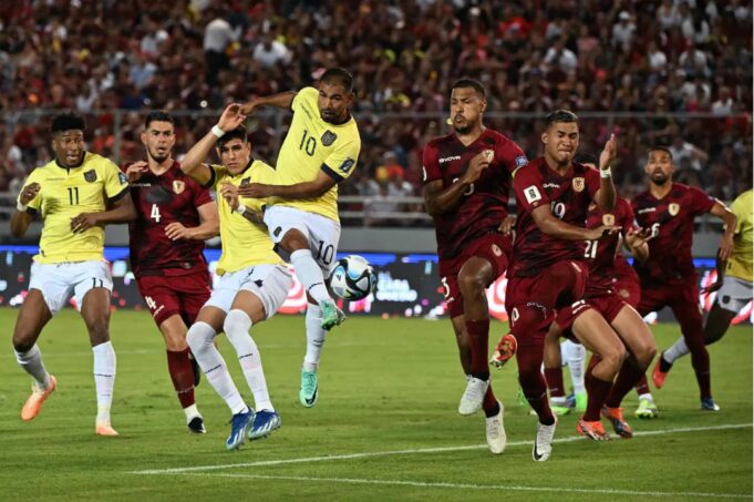 Ecuador y Venezuela terminaron igualados 0-0 en Maturín