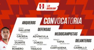 Juan Reynoso nominó a los 31 jugadores aptos para partidos ante Bolivia y Venezuela