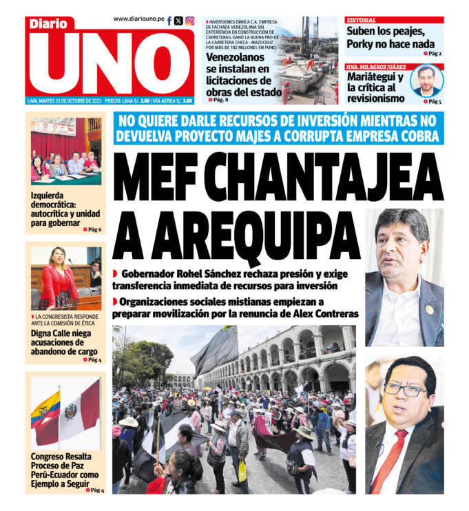 Edición del 31 de octubre de 2023