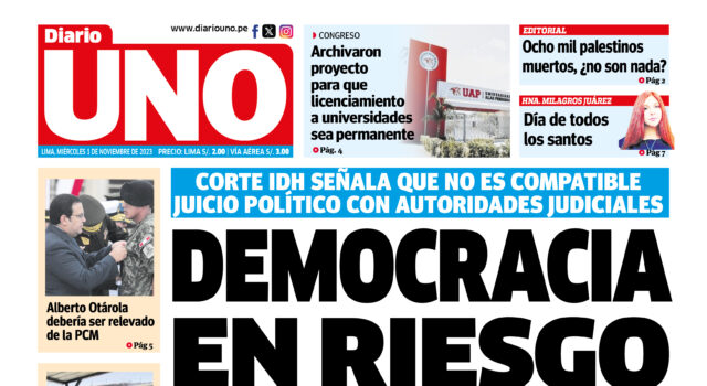 Edición del 1 de noviembre de 2023