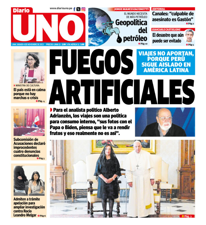 Edición del 4 de noviembre de 2023