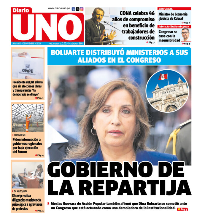 Edición del 6 de noviembre de 2023