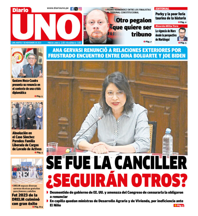 Edición del 7 de noviembre de 2023