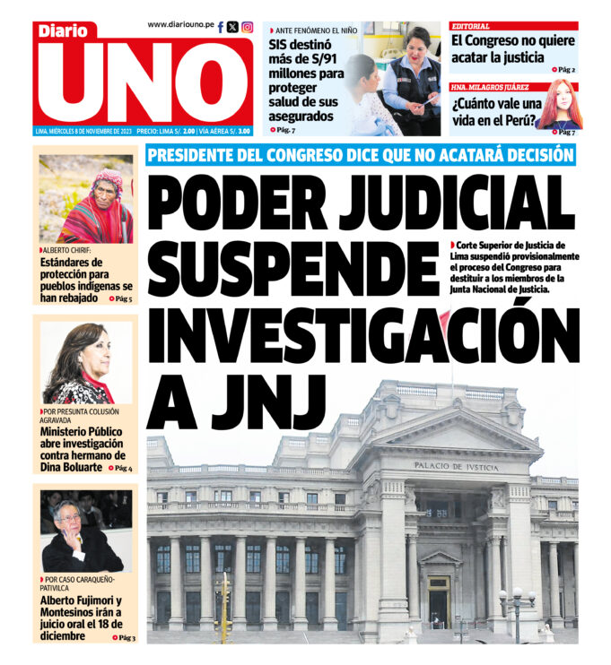 Edición del 8 de noviembre de 2023