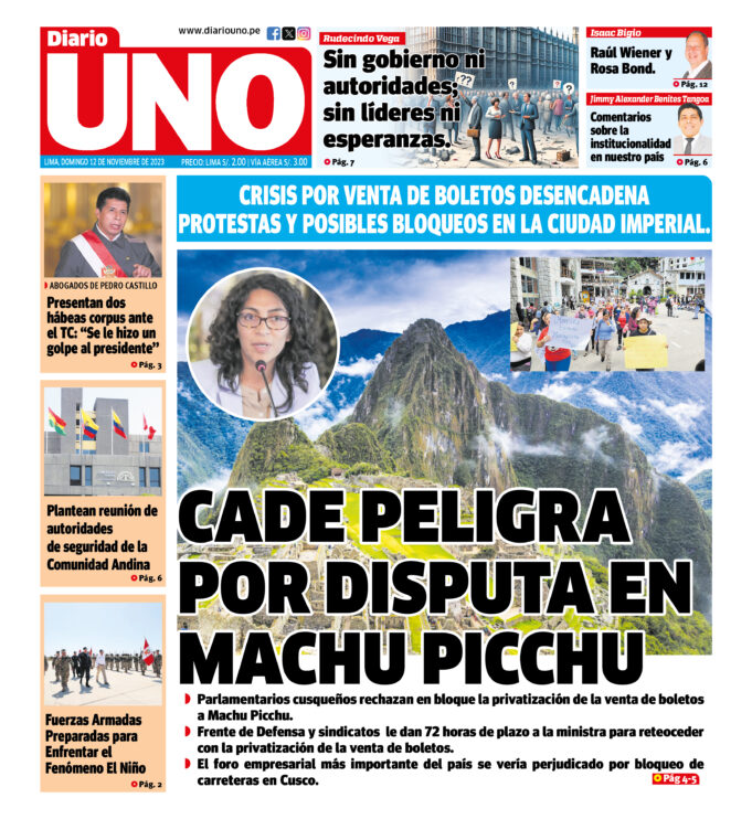 Edición del 12 de noviembre de 2023