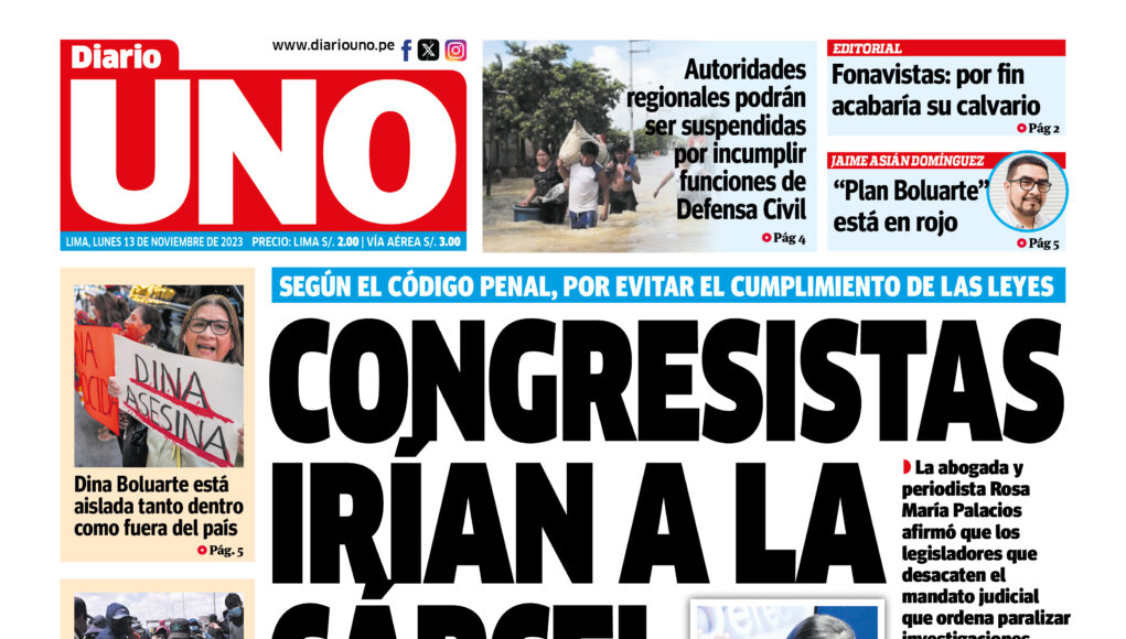 Edición del 13 de noviembre de 2023