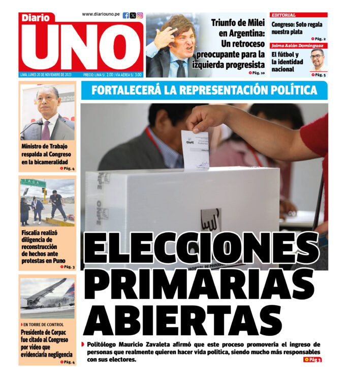 Edición del 20 de noviembre de 2023