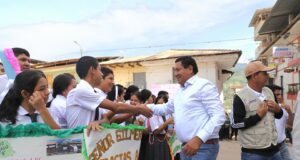 Gobernador de Amazonas inaugura Colegio Jorge Basadre en Lonya Grande