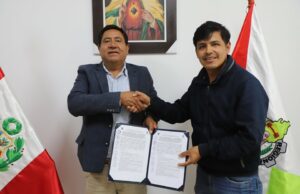 Gobernador de Amazonas y alcalde de Santo Tomás firman acuerdo de cooperación interinstitucional
