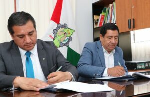 Gobierno Amazonas: suscribe covenio para mejorar servicio de agua y pone canal de riego en Luya