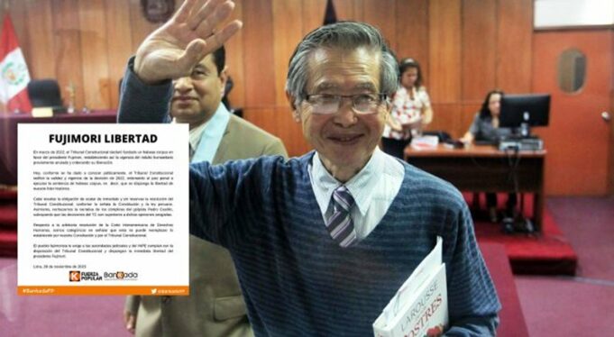 Alberto Fujimori: Tribunal Constitucional ordena la liberación inmediata de exdictador