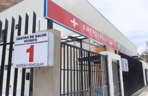 Reconstrucción de nuevo centro de salud Huincoen Huarochirí registra avance de 82.88 %