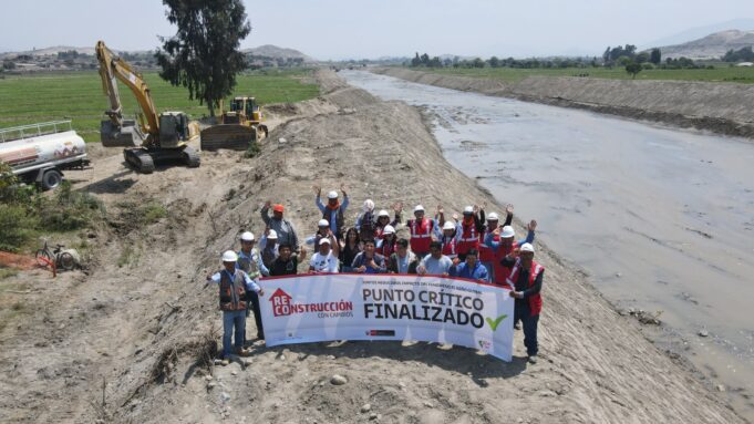 El Niño: finaliza limpieza y descolmataciónen otros tres puntos críticos de Áncash
