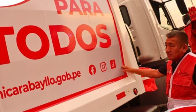 Alcalde Pablo Mendoza recibió llegada de 2 nuevas compactadoras para mejorar el servicio de limpieza en Carabayllo