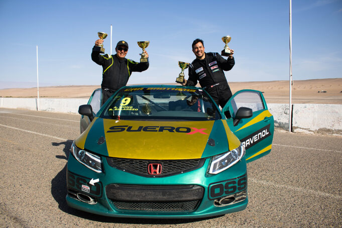 Álvaro Wong y Ricardo Balarezo subieron al podio en Nacional de Circuito en Tacna