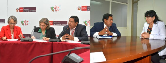 Gobernador de Amazonas se reunió con autoridades del gobierno central para mejorar el aeropuerto de Chachapoyas y contrucción de dos hospitales