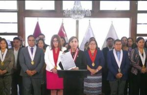 Patricia Benavides denuncia constitucionalmente a Dina Boluarte y Alberto Otárola
