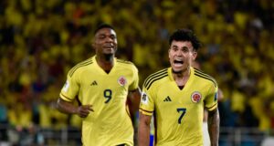Colombia hizo historia ganándole a Brasil 2-1 por vez primera en una Clasificatoria