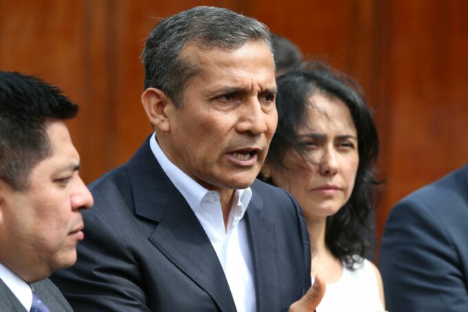 Para la campaña presidencial 2006: Ollanta y Nadine recibieron 400 mil dólares de Barata