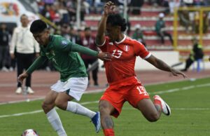 Perú cayó ante Bolivia 2-0 y somos últimos en las Clasificatorias Sudamericanas