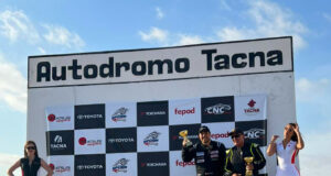 Wong y Balazero terceros en Nacional de Circuito en Tacna