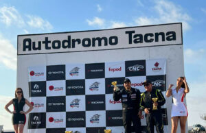 Wong y Balazero terceros en Nacional de Circuito en Tacna