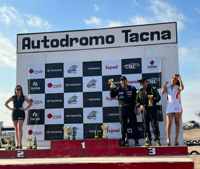 Wong y Balazero terceros en Nacional de Circuito en Tacna
