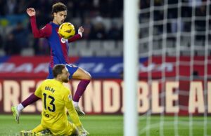 Barcelona no le quita la mira a los lideres tras vencer al Atlético de Madrid 1-0