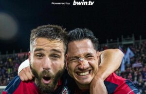 Lapadula anotó en triunfo del Cagliari ante Sassuolo 2-1