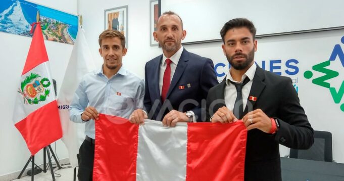 Barcos, Pérez Guedes y Sosa ya son ciudadanos peruanos