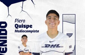 Piero Quispe oficialmente presentado por Pumas