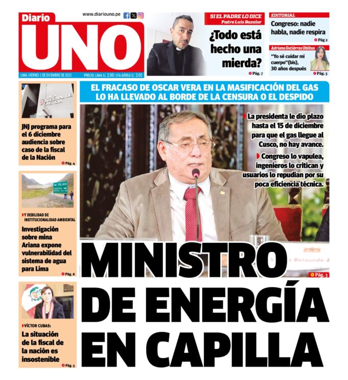 Edición del 1 de diciembre de 2023