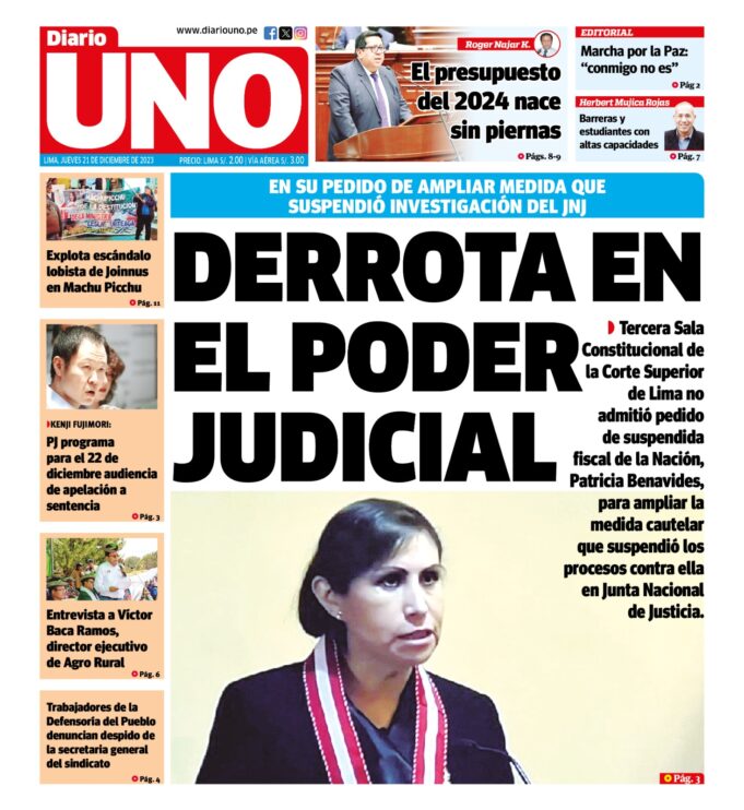 Edición del 21 de diciembre de 2023