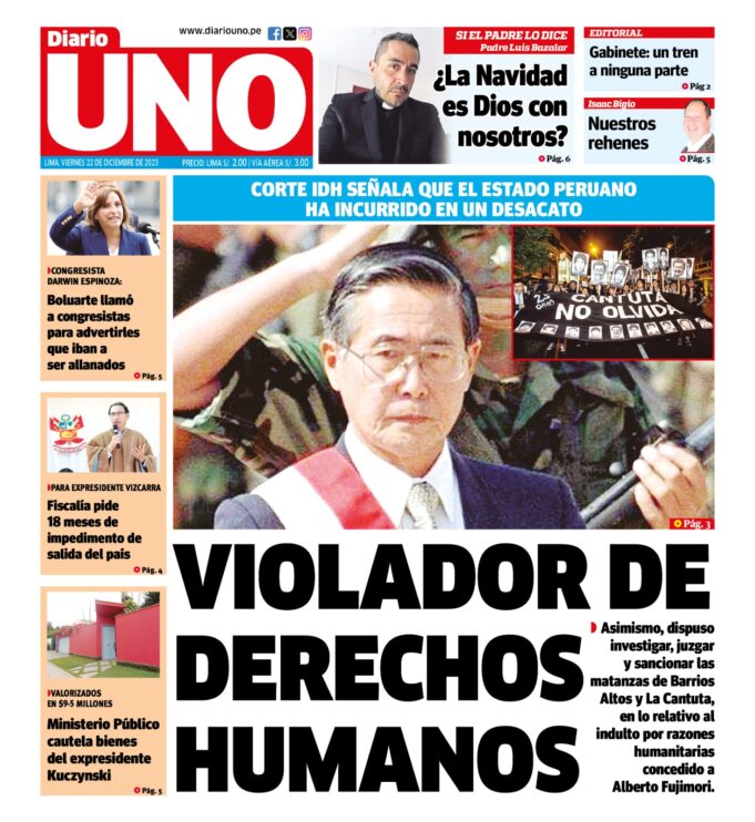 Edición del 22 de diciembre de 2023