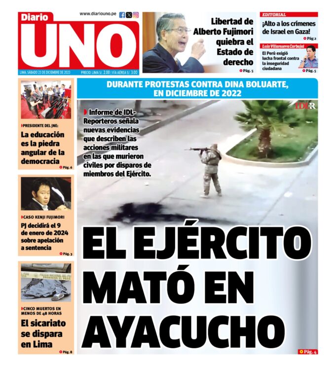 Edición del 23 de diciembre de 2023