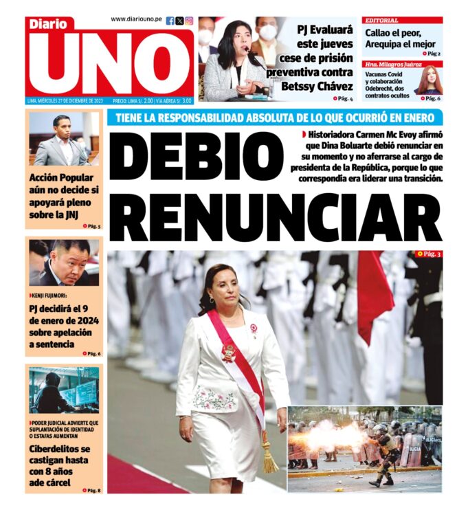 Edición del 27 de diciembre de 2023