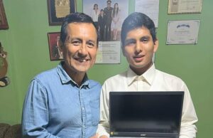 Profesor bate el récord de 142 ingresantes a la UNI y el primer puesto de Cristopher Ríos Zamora