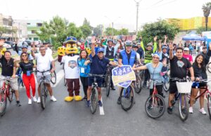 Bicicleteada internacional en San Luis