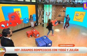 Yiddá Eslava lanza cubo en la cara a su ex Julián Zucchi y le manda indirecta
