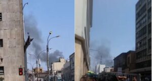 Cercado de Lima: incendio en almacén de Jirón Huanta fue controlado