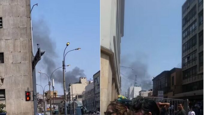 Cercado de Lima: incendio en almacén de Jirón Huanta fue controlado