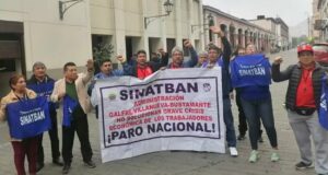 Trabajadores del Banco de la Nación acatan hoy paro de 24 horas piden aumento sueldo