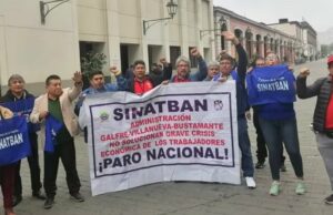 Trabajadores del Banco de la Nación acatan hoy paro de 24 horas piden aumento sueldo