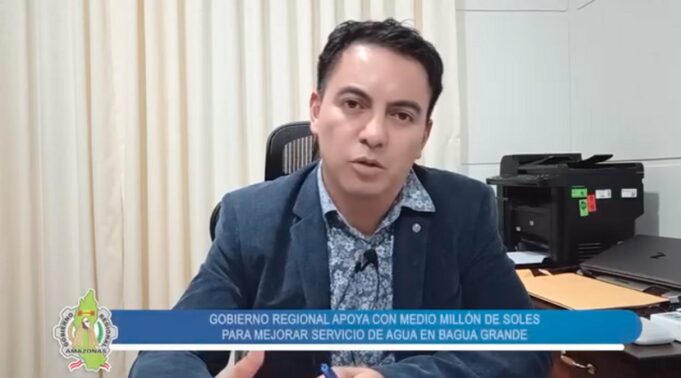 Gobierno de Amazonas pone en marcha obra de agua para Bagua Grande