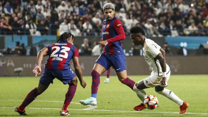Real Madrid logró la Supercopa de España al golear al Barcelona 4-1 en Arabia Saudita