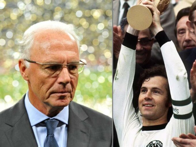 Franz Beckenbauer leyenda del fútbol alemán falleció a los 78 años