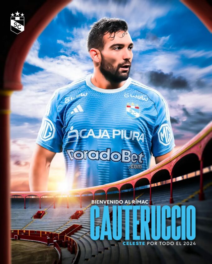 Cristal anunció sus nuevos refuerzos extranjeros Cauteruccio y Cazonatti