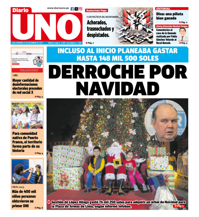 Edición del 31 de diciembre de 2023