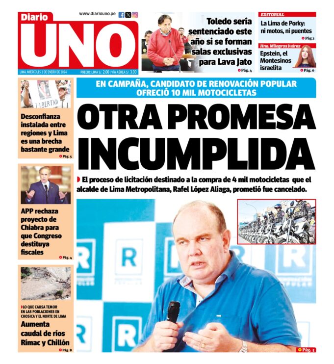 Edición del 3 de enero de 2024