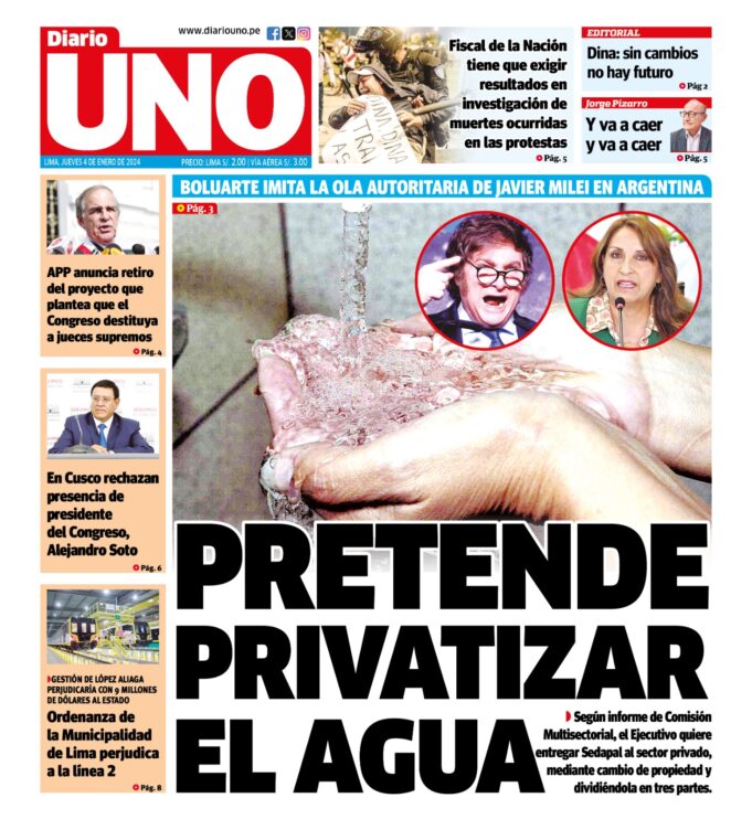 Edición del 4 de enero de 2024